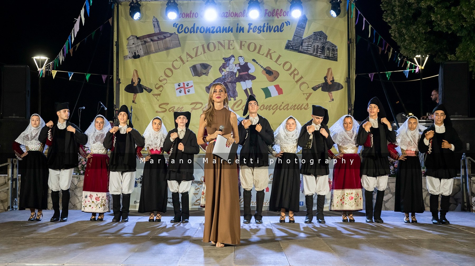 Claudia Licheri sul palco