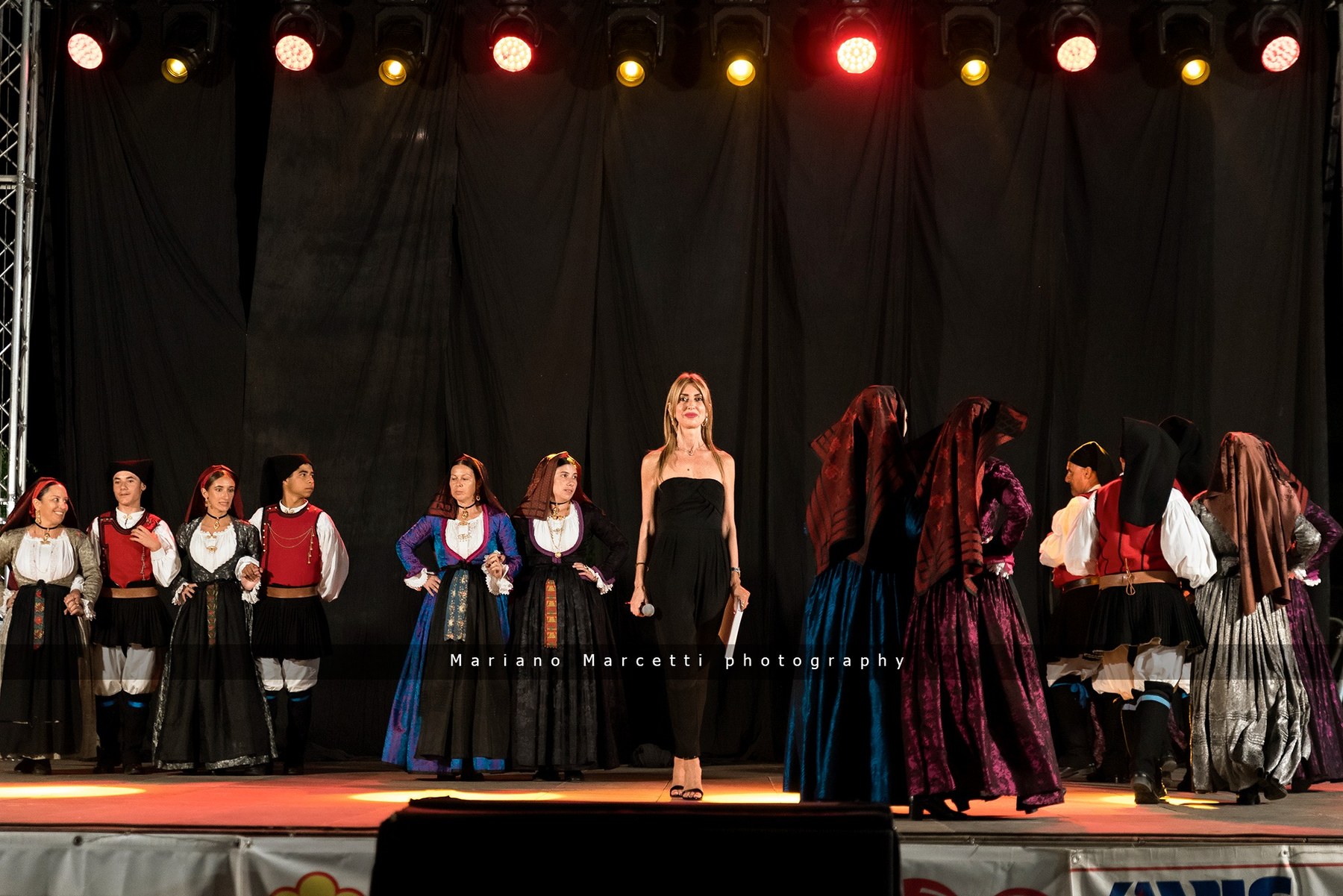Claudia Licheri sul palco